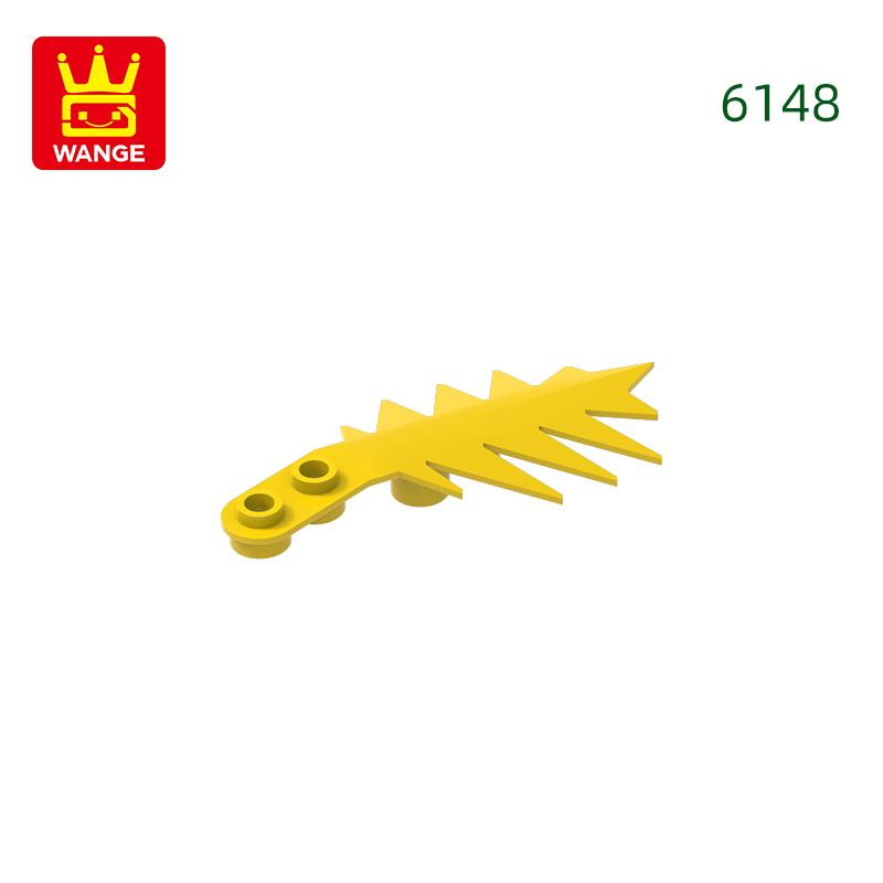 78 шт./лот 6148 Пальмовые листья Блок Moc Hue Аксессуары Совместимо с Кирпичами DIY Развивающая Игрушка для Детей Коробка для Сборки