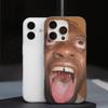Смешной чехол для телефона с изображением уродливого мужчины для IPhone 17 16 15 14 Plus 13 12 11 Pro Max Pro Волнистый гофрированный чехол