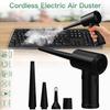 51000RPM Strong Power Compressed Air Duster Cordless Electric Dust Collector Mini Portable Computer Keyboard Air Blower