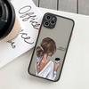 Девушка Босс Женский Кофейный Чехол Для телефона Для iphone 16 12 11 14 13 15 Pro Max X XS XR SE 2020 7 8 Plus Модные Женские Чехлы на Высоких Каблуках