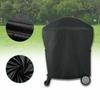 Black Dust Cover Fade Resistant Gas 54*76*69cm For Weber Q1000/Q2000 Series Garden Grill Cover Outdoor Cooking Outdoor Living