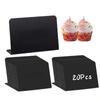 20Pcs Message Price Boards Wedding Signage Mini Chalkboards Food Kitchen Notes Memo Signs Blackboard