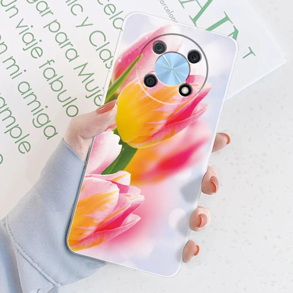 Чехол для Huawei Nova Y90 Чехол для Huawei Novay90 Прозрачный чехол градиентного цвета для Huawei Nova Y90 Чехол-бампер Y90 Силиконовая задняя панель