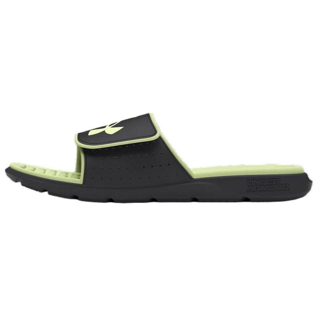 Under Armour Ignite 7 Comfortable Casual Slide Sandals Men Footwear Gray Green 3026023-107