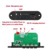 3.7V-5V Bluetooth 5.0 MP3 Decoder Board 2*3W Amplifier Support Hands-free Call Audio Recording USB TF FM Radio Car Mp3 Music Player Speaker
