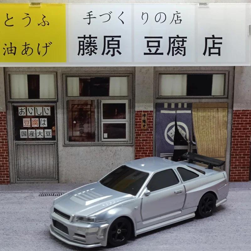 2.4G RC Drift Car 1/43 4WD Радиоуправляемая Машина Высокоскоростная Полноприводная Радиоуправляемая Мини Гоночная Машина Модель Игрушка Для Мальчика Подарок