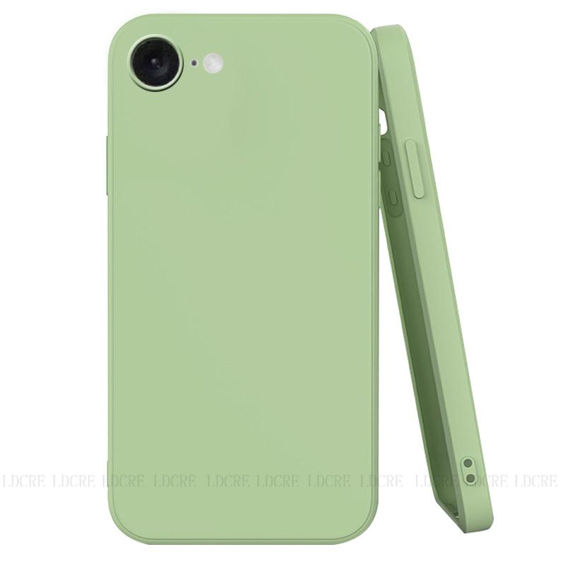 Чехол для iPhone 16e, чехол для iPhone 16e Capas TPU, роскошный противоударный оригинальный чехол для задней панели из жидкого силикона для iPhone 16e, мягкий чехол