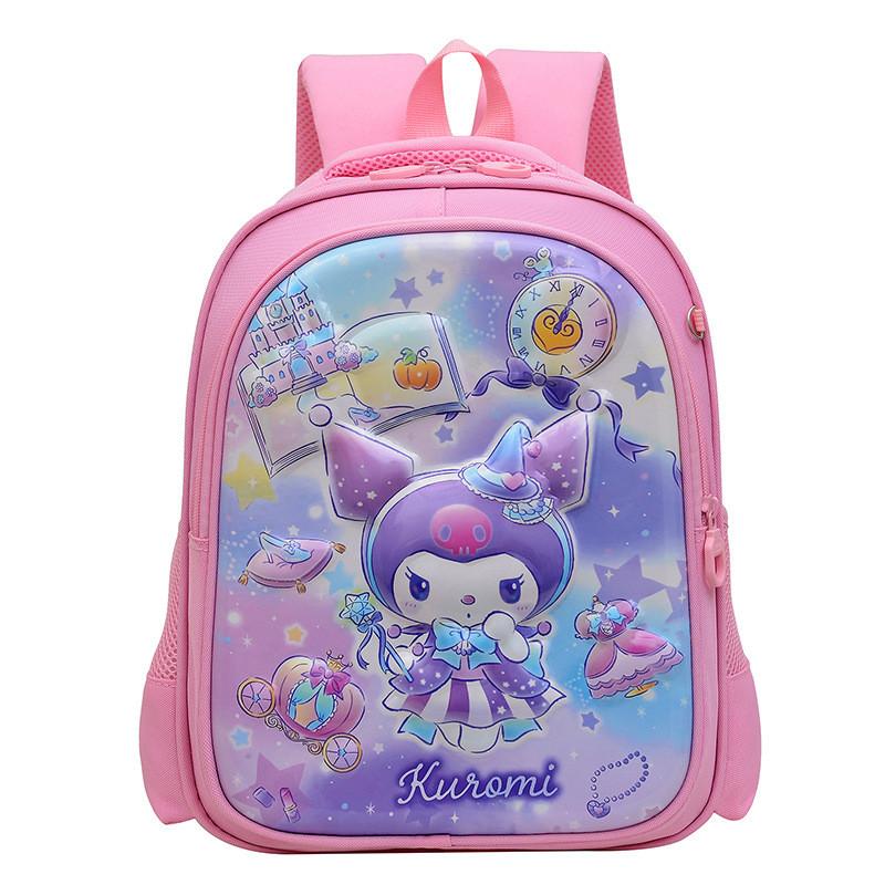 Lightweight And Cute Kindergarten Backpack For Girls Featuring Kuromi And Melody Designs For Ages 3 To 6