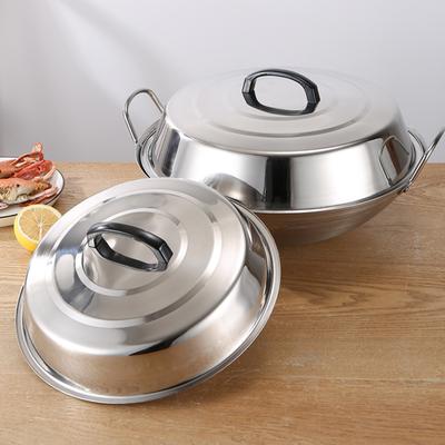Круглый купол для плавления сыра с термостойкой ручкой Прочный, нержавеющий, можно мыть в посудомоечной машине Утолщенная сверхпрочная крышка кастрюли