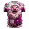 Christmas T Shirts Men 3D Santa Printed T-shirt Xmas Part Holiday Short Sleeve Men's Tops Fashion Oversize Clothes