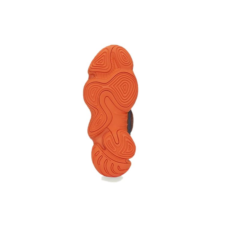 adidas Высокие тактические оранжевые кроссовки Yeezy 500 унисекс GW2873