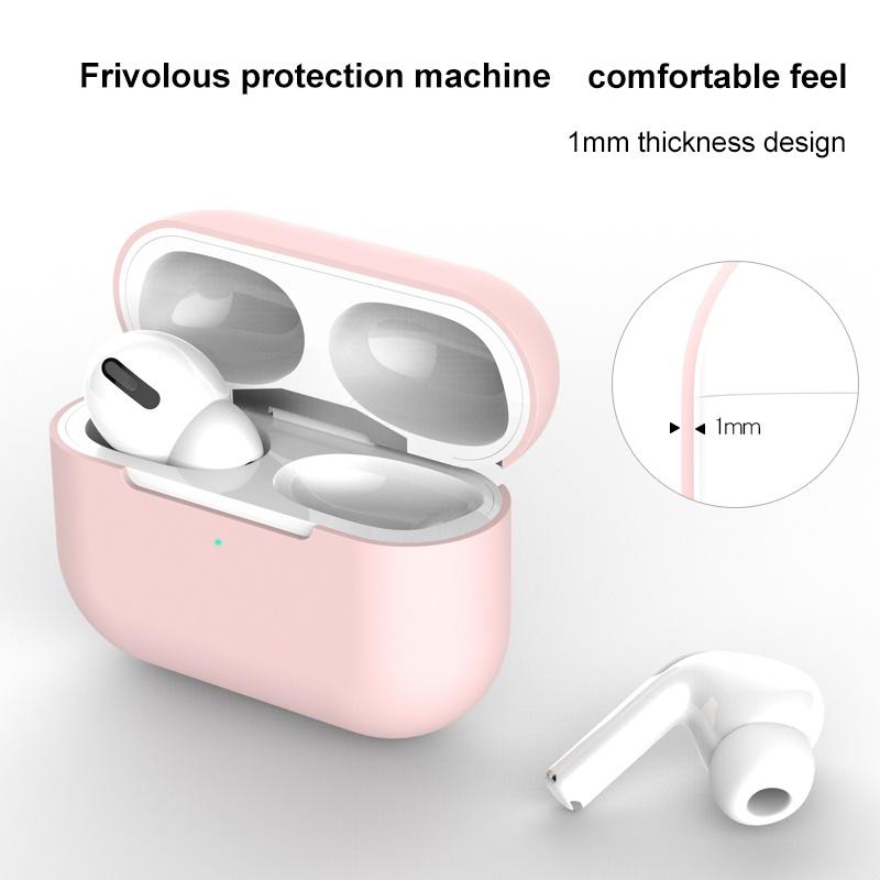 Чехол для наушников Airpods Pro с защитой от падения, силиконовый чехол для наушников Airpods Pro с защитой от отпечатков пальцев, Bluetooth
