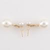 Pearl Piercing K18 yellow gold/Pearl 4.0g Women Used