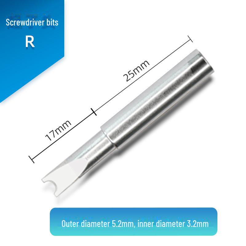Jinruikang 936 Constant Temperature Soldering Iron with Interchangeable Heads: Chrome, Knife, Pointed, Horseshoe, Screwdriver.