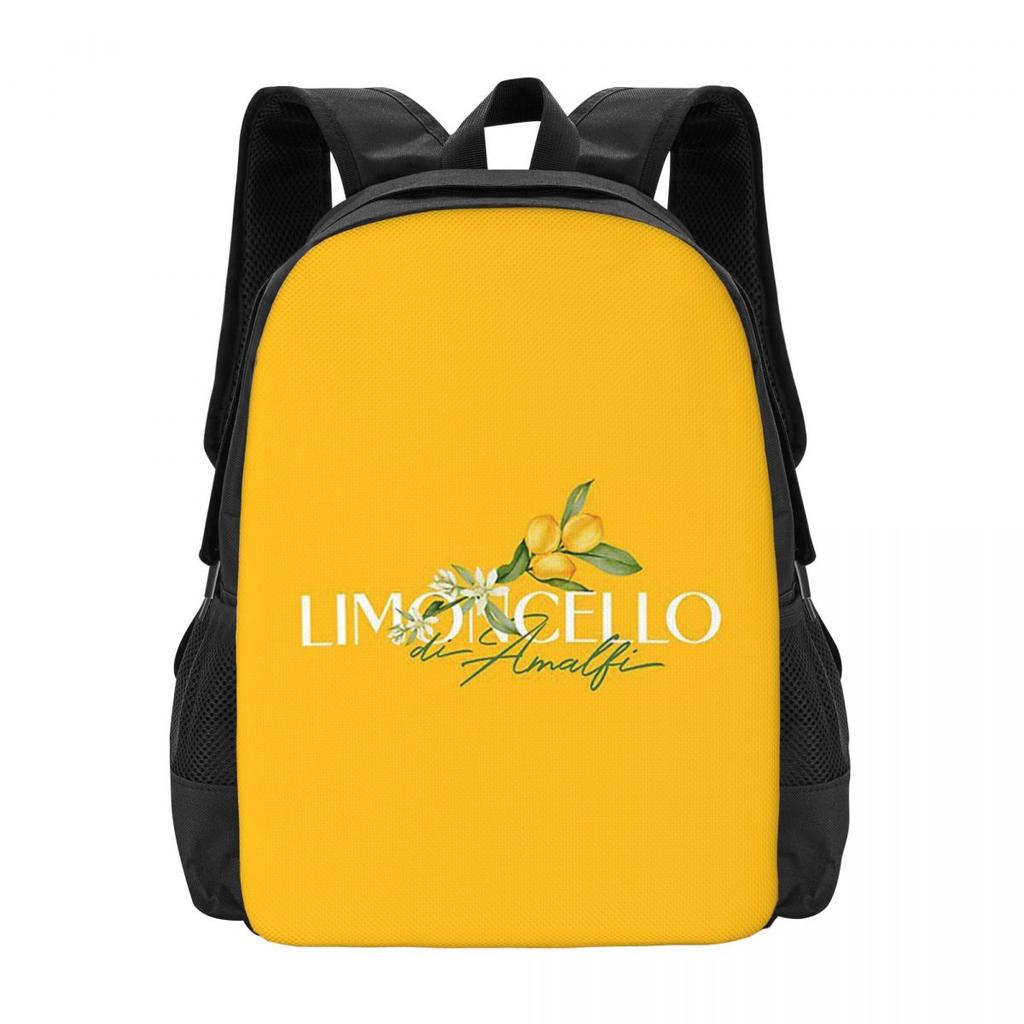 Limoncello Di Amalfi Backpack Hot Sale Daypack Large Capacity Boys Girls BookBag School Bag Shoulder Bags for Men Women