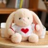Cute Ear Drooping Bunny Plush Toy Soothing Doll Couple Bunny Birthday Gift