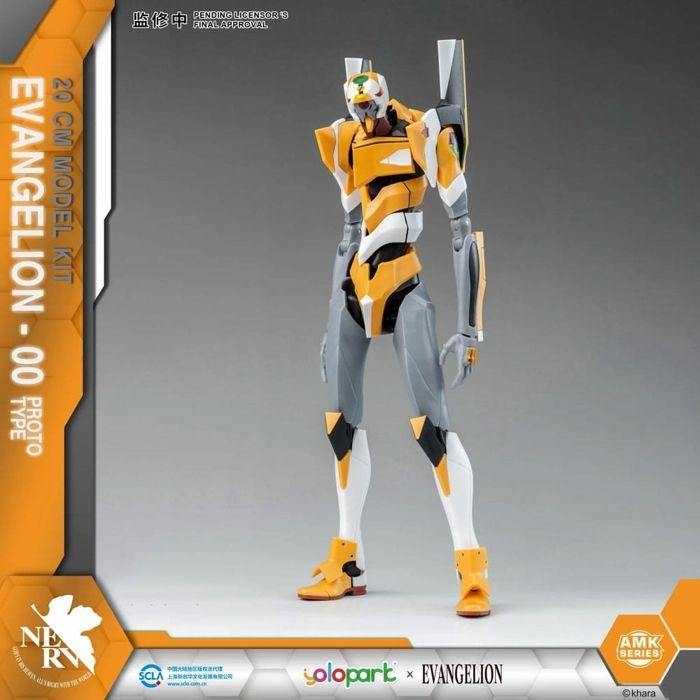 Yolopark - Neon Genesis Evangelion - Figurine Plastic Model Kit AMK Series Eva-00 20 cm