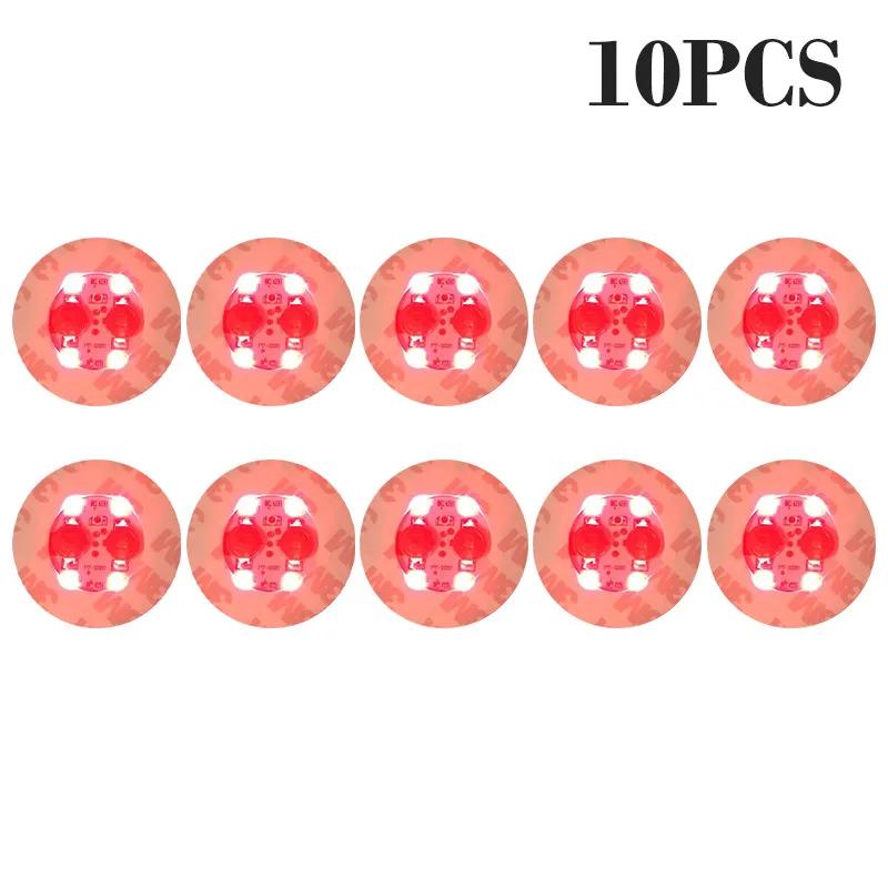 100 шт. светодиодный коврик для посуды, светящаяся наклейка, цветная мигающая наклейка на бутылку, светящаяся подставка под стакан, барная стойка