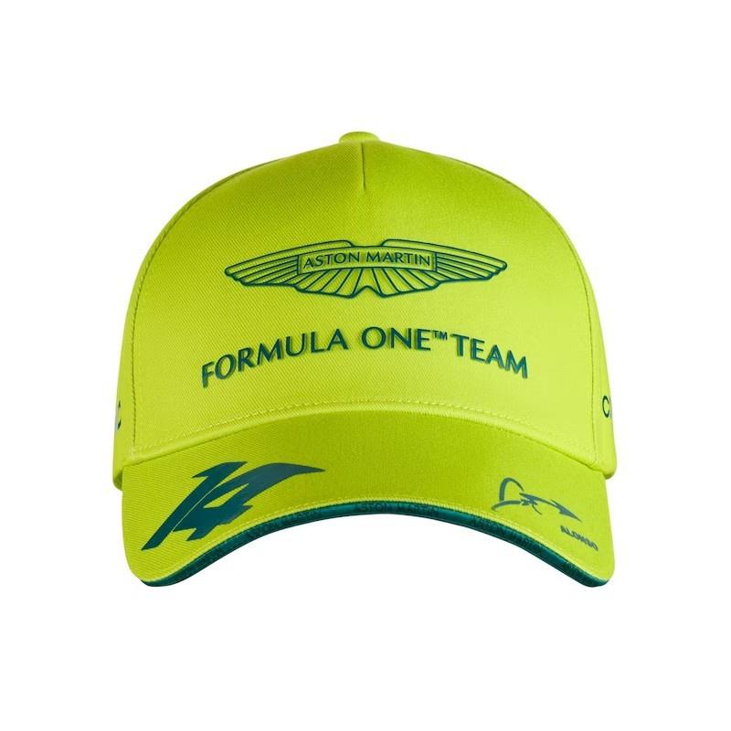Бейсболка Aston Martin Formula One F1 Модная и дышащая с большим козырьком для защиты от солнца