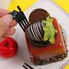 18PCS Mini Black Cat Fruit Fork Creative Dessert Fork Cartoon Fruit Toothpick  Kids