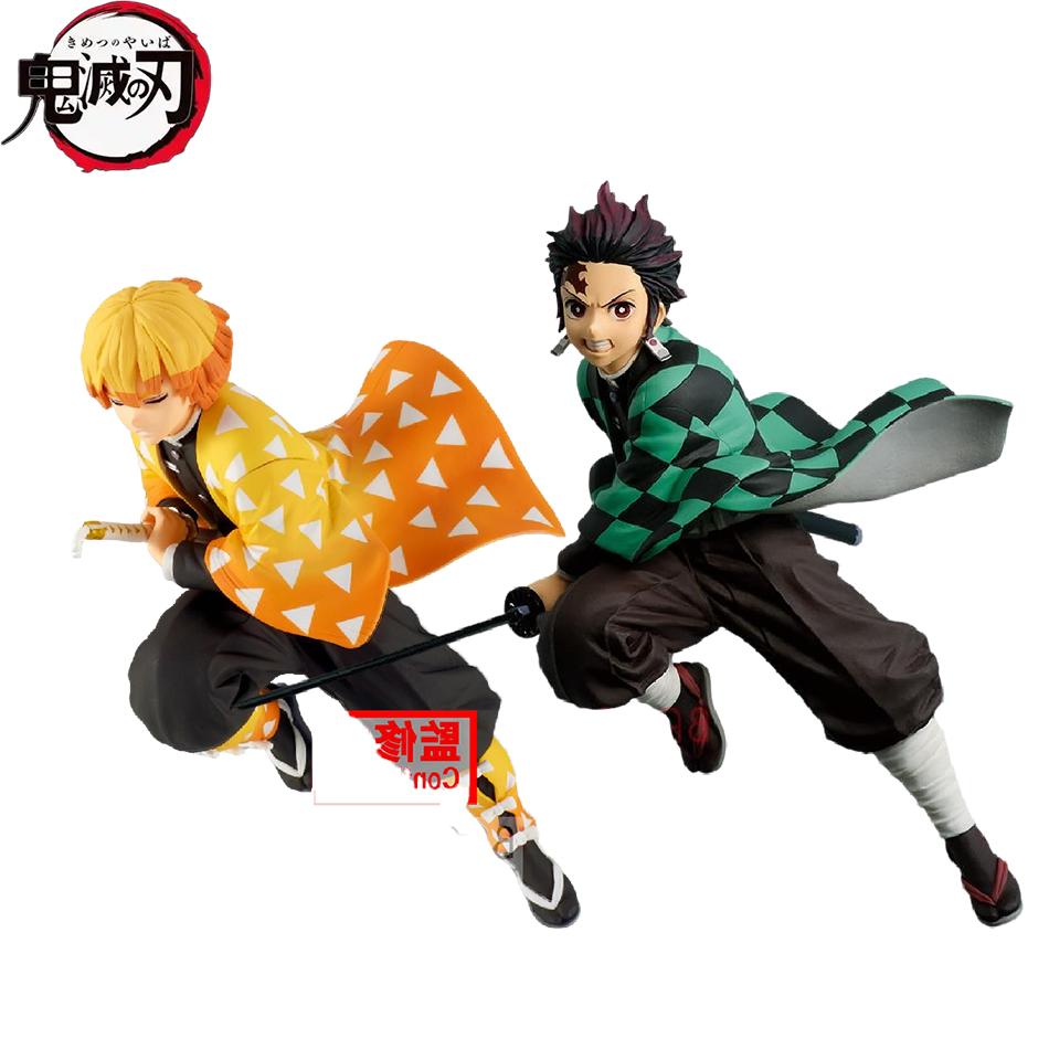 Фигурка Клинок, рассекающий демонов Kimetsu No Yaiba Камадо Тандзиро Агацума Зеницу Фигурка Аниме Модель Статуэтка Игрушки Подарки