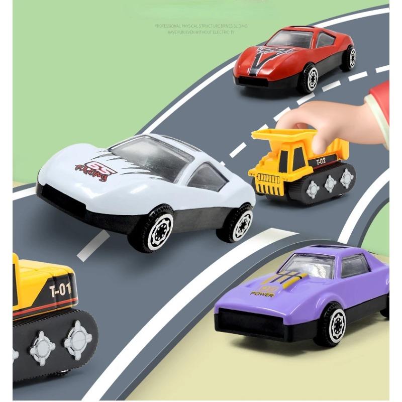 Рождественский адвент-календарь на 24 дня, Игрушки-машинки, Инженерная пожарная машина, Игрушки-машинки, Календарь обратного отсчета 2025, Подарочная коробка для детей