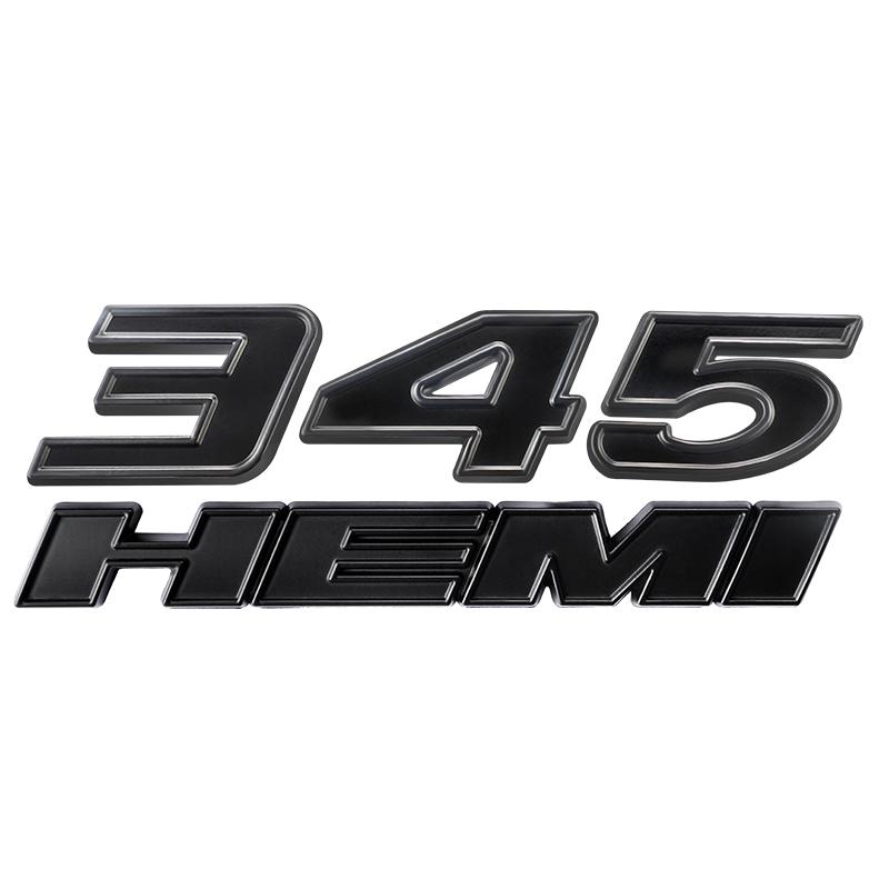 1 шт. 3D Металлические Наклейки на Автомобиль 392 345 Эмблема Значок HEMI Наклейка Аксессуары