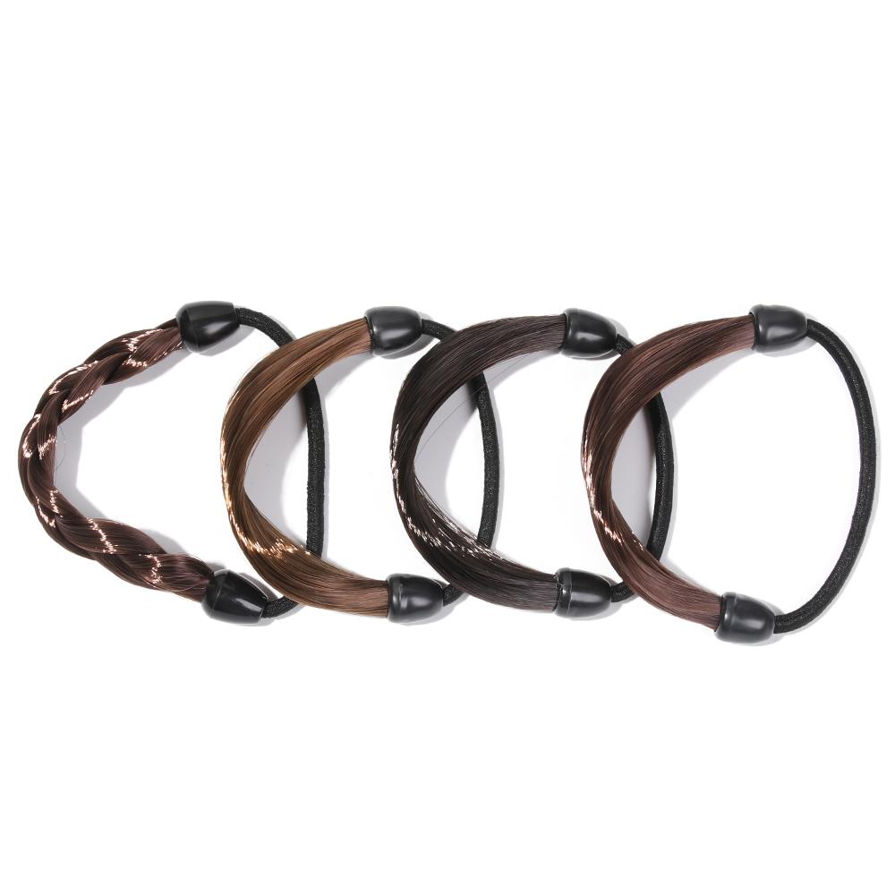 High Quality Multicolor Wig Elastic Band Headwear Head Rope Hair Ring