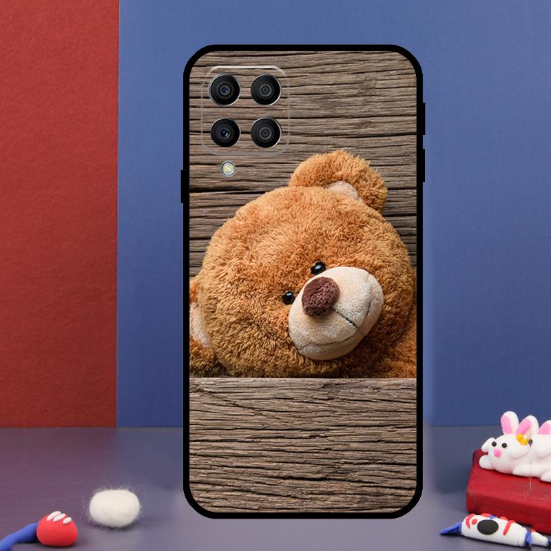 Милый Медведь Для Samsung Galaxy M14 M34 M54 M33 M13 M23 M53 M15 M55 M31 M51 M20 M30s M32 M52 Чехол Для Телефона
