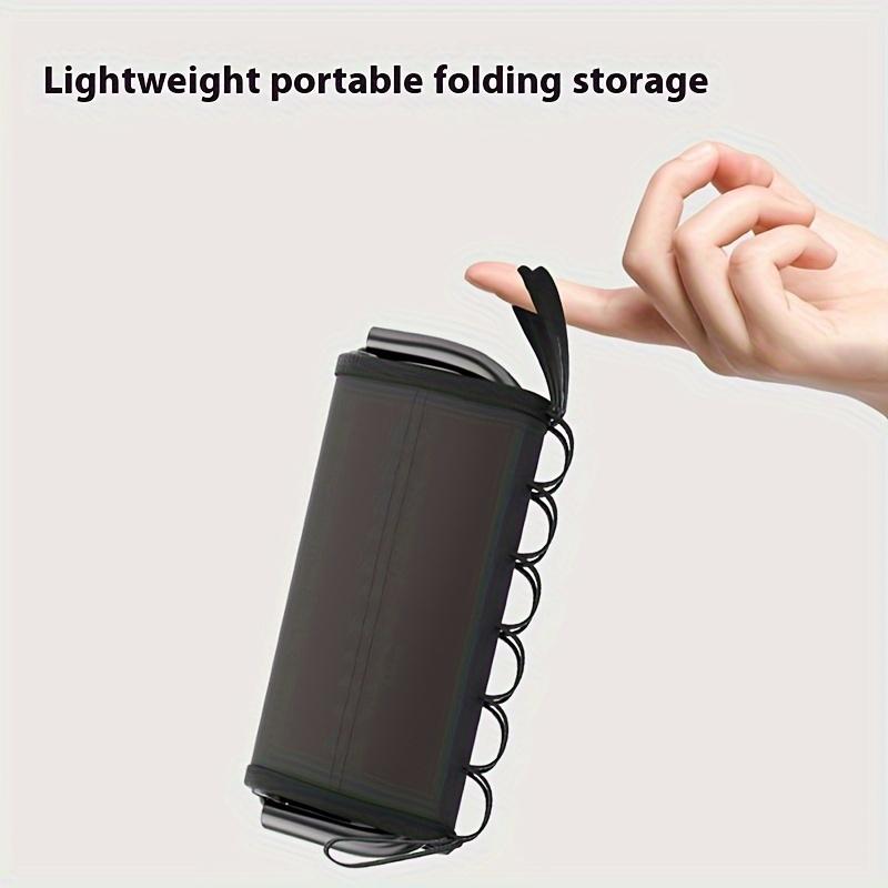 Легкий Портативный Складной Стул Алюминиевая Рама, Черное Сетчатое Сиденье для Кемпинга на Открытом Воздухе, Рыбалки, Пикников и Пеших Прогулок