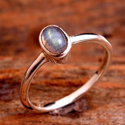 Серебряное кольцо с лабрадоритом, Ювелирные изделия ручной работы из серебра 925 пробы, Серебряное кольцо, Подарки для нее