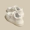 2024 2024 Women's Vulcanize Shoes 2024 New Casual Classic Solid Color PU Leather Shoes Woman White Shoes Sneakers Shoes for Women