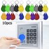 10pcs 13.56MHz RFID Keyfobs Key Card Access Control Key NFC Tag Clone Card