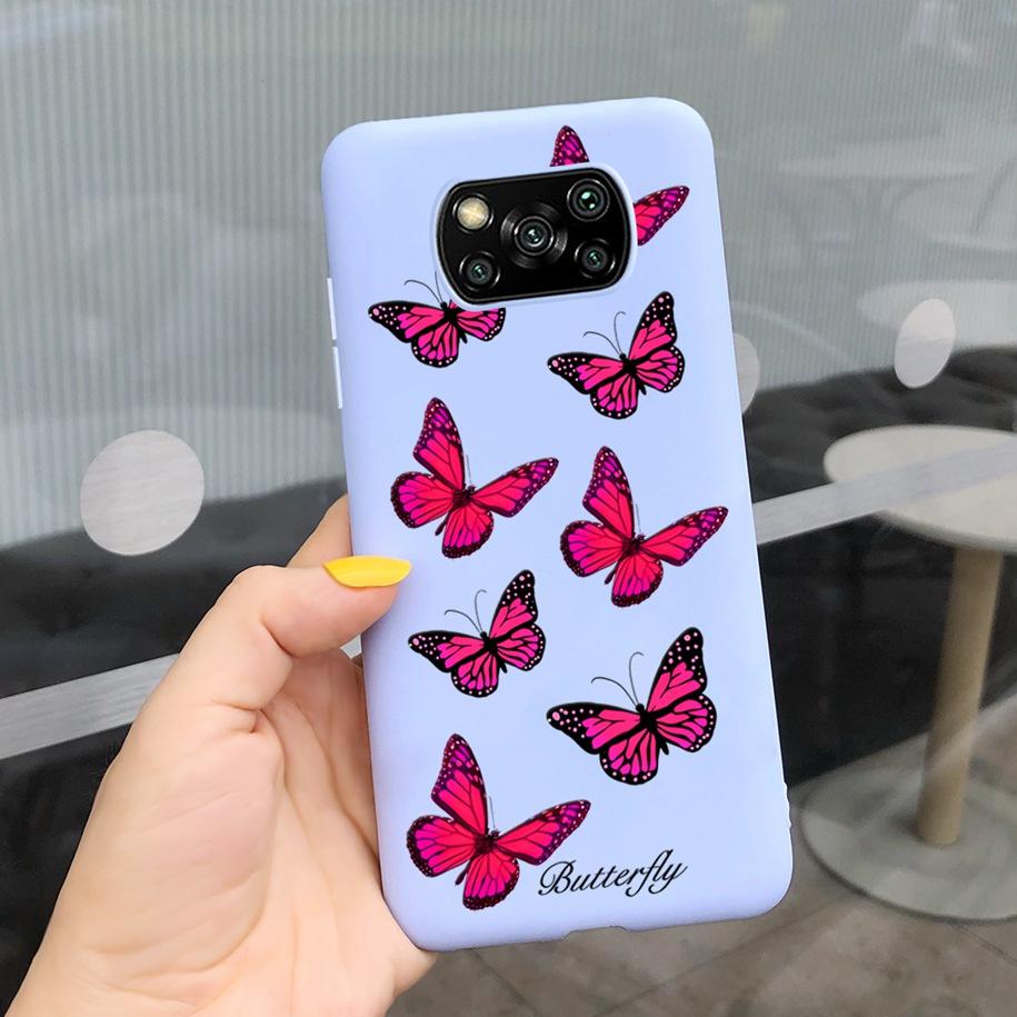 Чехол для Poco X3 Pro Силиконовый Мягкий Задняя крышка телефона Для Xiaomi Poco X3 NFC Популярные Fundas Для Xiomi Mi Poco X3 X 3 X3NFC X3Pro Coque