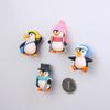 Cartoon Penguin Magnetic Fridge Sticker Home Decor 3D Creative Magnet Decorative Magnet Message Sticker Po Wall