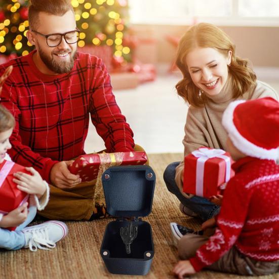 Раскладывающаяся коробка в виде среднего пальца, розыгрыш, сюрприз в виде среднего пальца, подарочная коробка, веселый средний палец