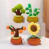 Bean Bag Car Aromatherapy Sunflower Plush Ornament Desk Potted Plant Activity Gift Fortune Tree Gift for Friends