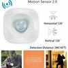 Intelligent WiFi Integrated PIR Motion Detection Sensors For Remote Surveillances Office Home Use Garage Store Security