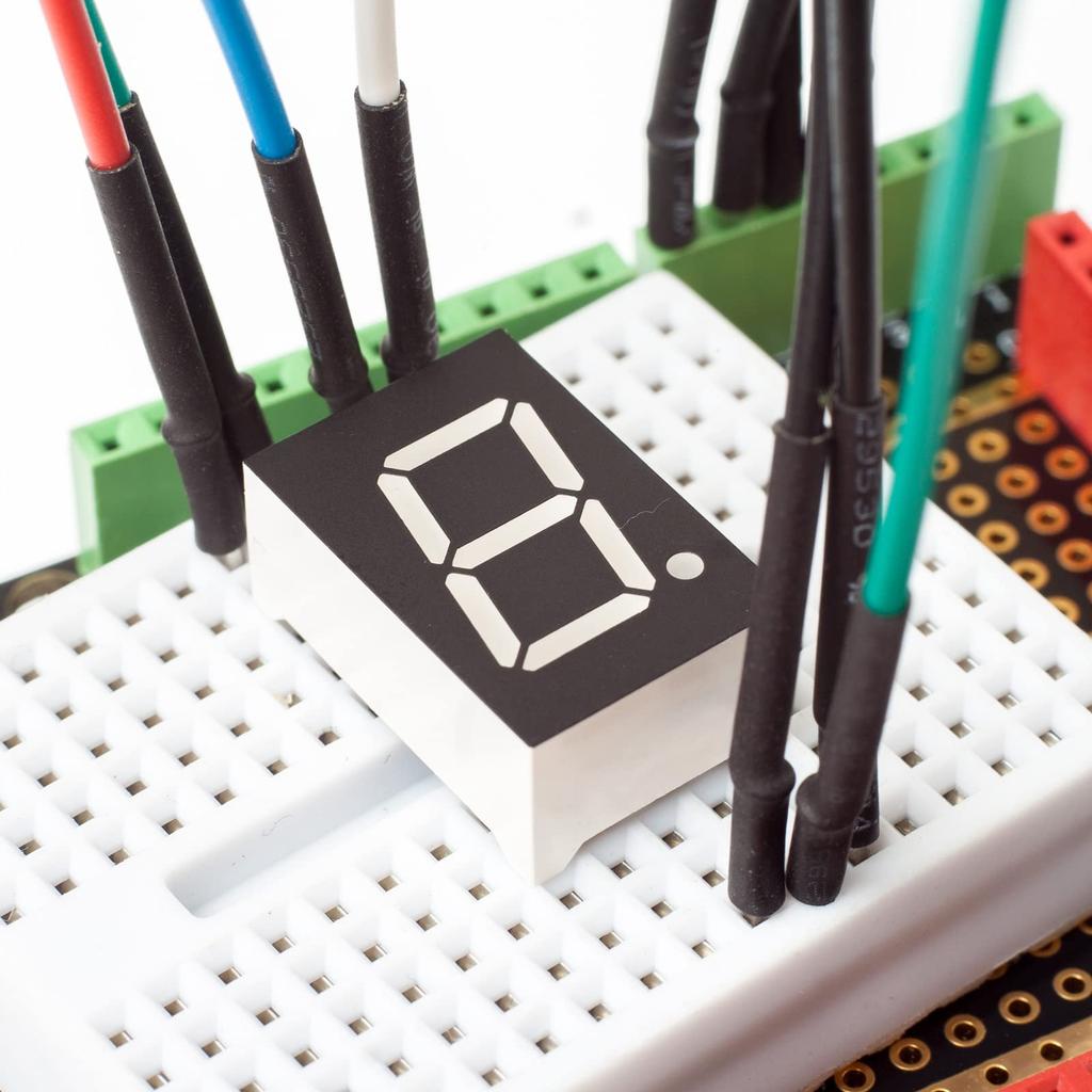 PATIKIL 5 шт. Светодиодный цифровой дисплей с общим катодом для электронного драйвера, модуль светодиодного дисплея, 7-сегментный, 10-контактный, 2-разрядный, 3,3 В, лампы, платы,