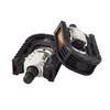 2Pcs Bike Pedals Folding Bicycle Pedals with Smooth Bearings High Strength Ultra-light Universal Simple Installation Bicycle Flat Pedals