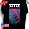 Nine Inch Nails NIN Repint Графическая футболка в стиле индастриал-рок Унисекс футболка