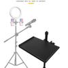 Sound Card Tray Universal Live Microphone Stand Sound Card Tray Clip Holder For Live Tripod Bracket Mic Holder Accessories