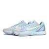 Nike Zoom Kobe 6 811 Производство, Белый Персик Звездный Синий Фиолетовый, Специальная Коробка для Обуви Нескользящая Устойчивая к Истиранию FQ3546-100(Team80-S-BOX)
