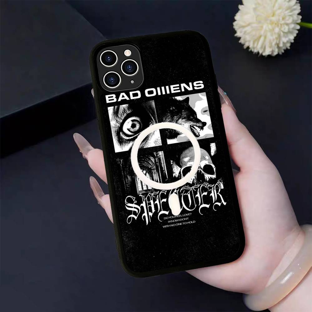 Rock Band Bad O-Omens Magnetic Phone Case For IPhone 16 15 14 13 12 11 17 Pro Max Plus Wireless Charge Cover