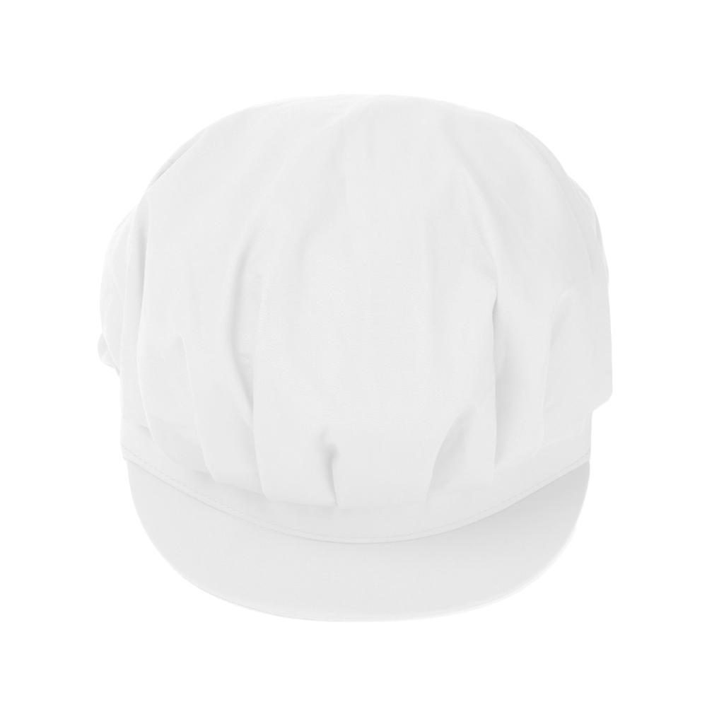 Кепка шеф-повара для ресторана, столовой, рабочие аксессуары, шляпа повара, рабочая одежда, бандажная регулируемая кепка для общественного питания