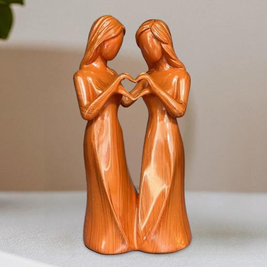 Статуэтка дружбы сестер Статуя женской дружбы Две/Три/Четыре/Пять/Шесть сестер Скульптура Подруги Лучшие друзья Подарки на день рождения Рождество