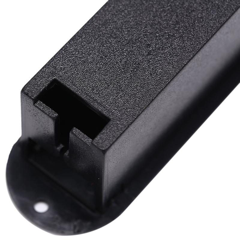 9V черный чехол для аккумулятора звукоснимателя чехол держатель коробка для гитары бас музыкальный инструмент