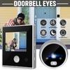 3Inch LCD HD Digital Door Camera Eye Doorbell Outdoor Electric Door Eye Bell 120 Degree Li Battery Peephole Viewer Video