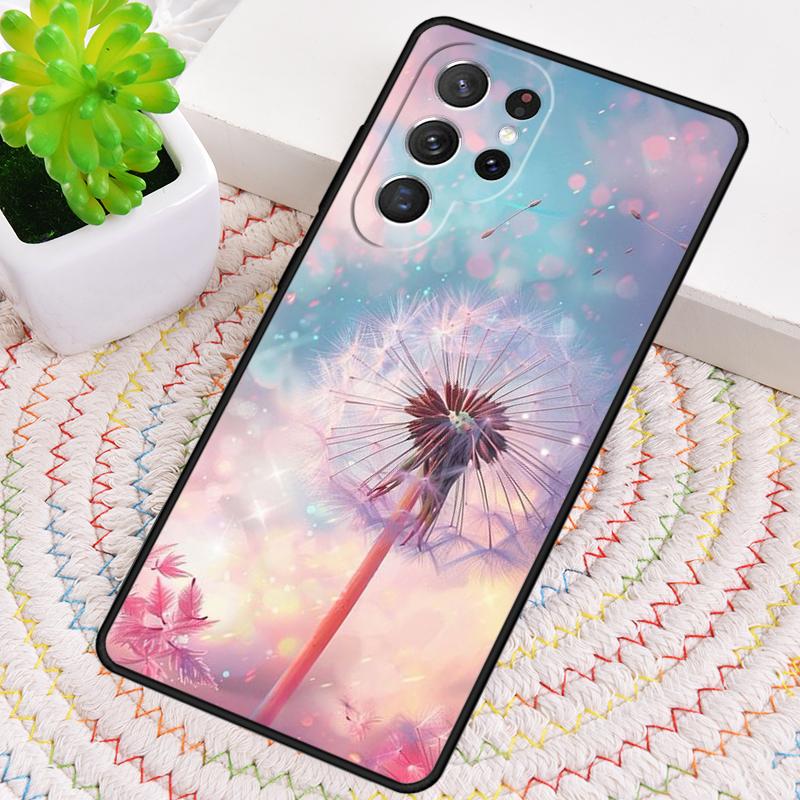 Чехол для телефона с одуванчиками для Samsung Galaxy note 10 pro S26 Ultra S23 S24 FE S25 S21 S22 PLUS противоударный