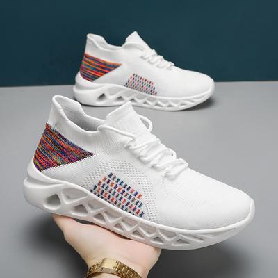 Новые женские туфли легкие мужские дышащие сетчатые кроссовки на платформе унисекс мягкие удобные балетки нескользящие кроссовки женские